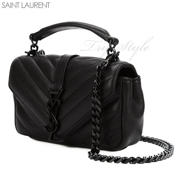 2016SS★Saint Laurent サンローラン コピー ダークメタルロゴ ベイビー モノグラム 410465 BRM05 1000